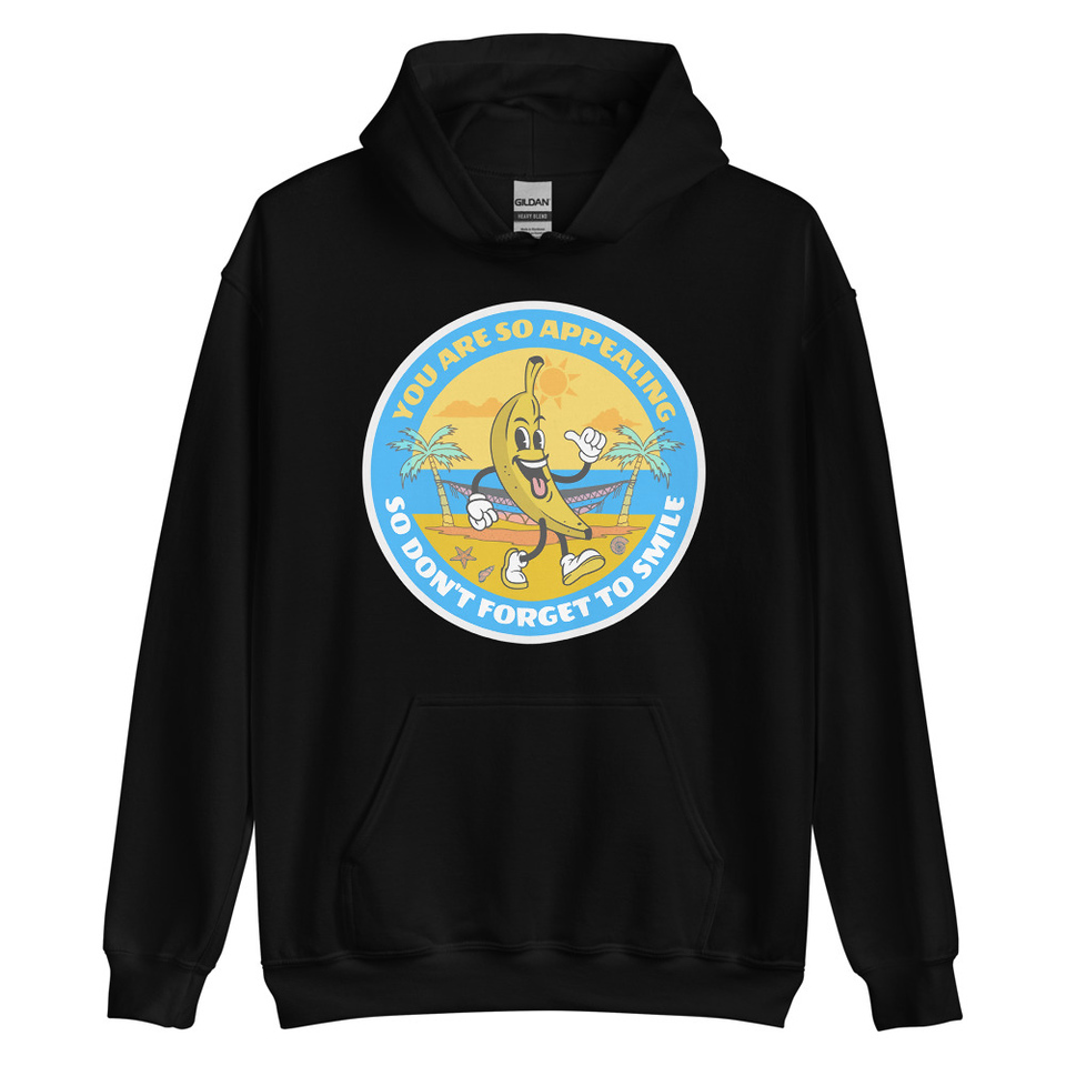 Banana project _-) Unisex Heavy Blend Hoodie