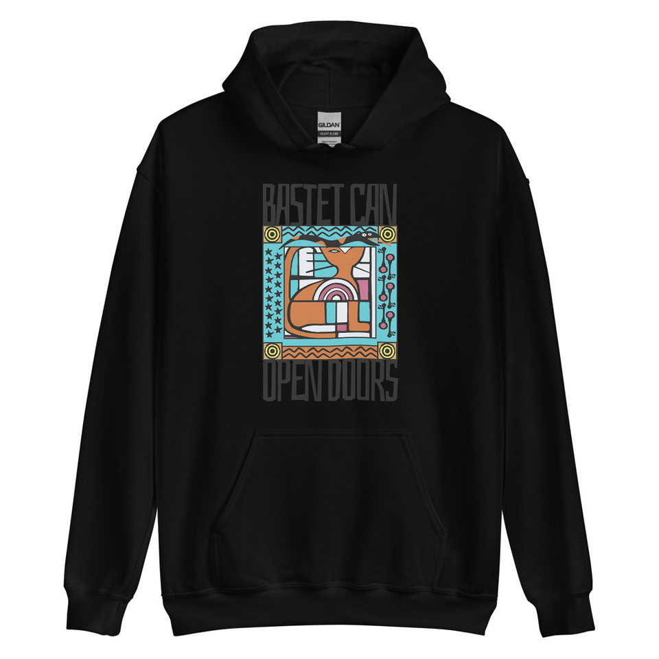 Bastet can Open Doors Unisex Heavy Blend Hoodie