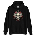 Belzebeast Pentagram - Halloween Skull with Snake Unisex Heavy Blend Hoodie