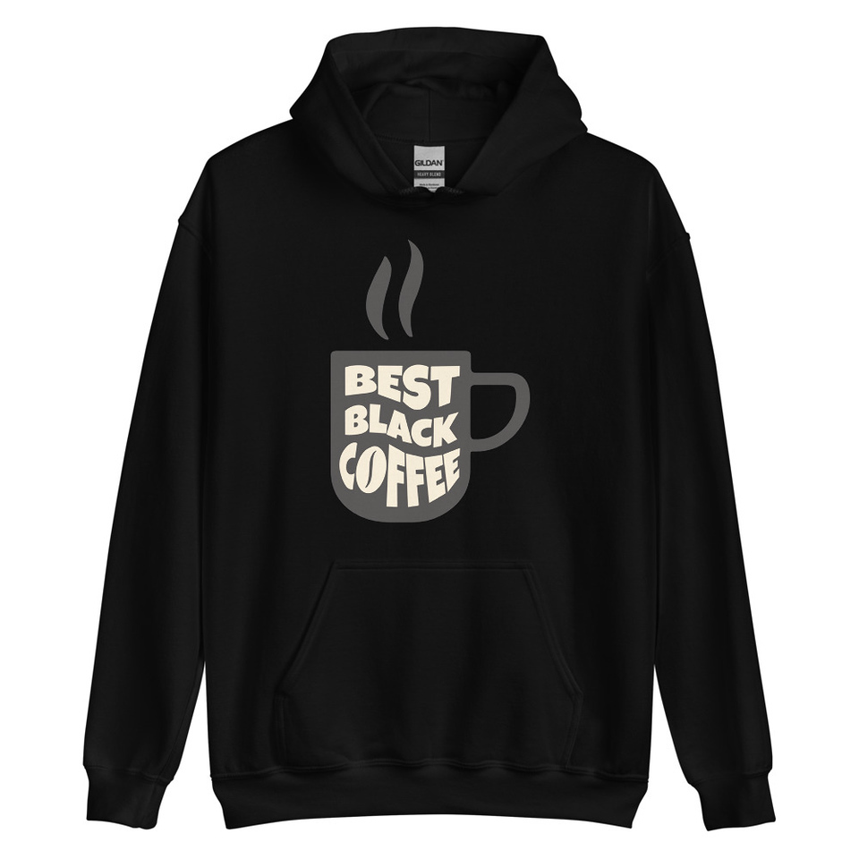 Best Black Coffee - Hot Cup Unisex Heavy Blend Hoodie