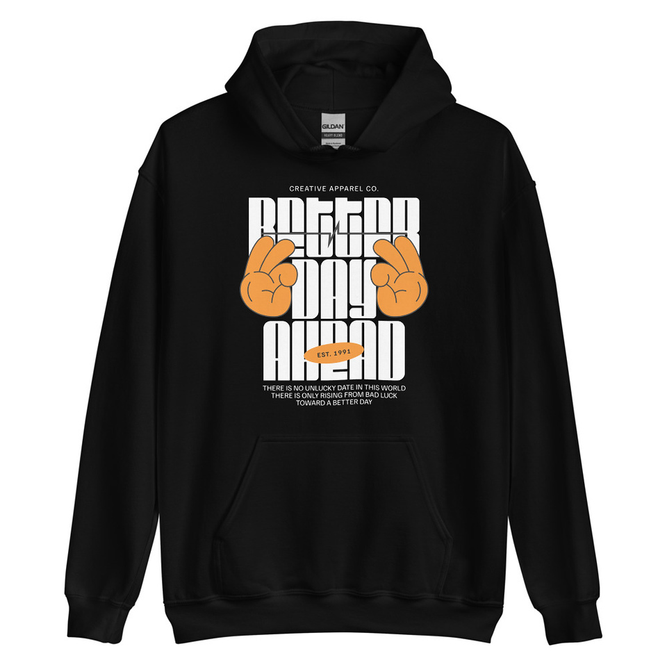 Better Day Ahead Unisex Heavy Blend Hoodie