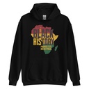 Black History - Heritage Map Unisex Heavy Blend Hoodie