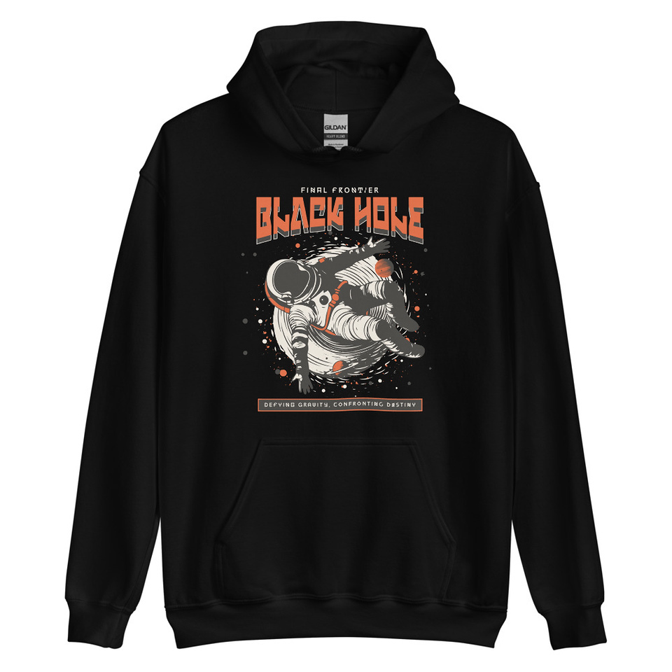 Black Hole Unisex Heavy Blend Hoodie