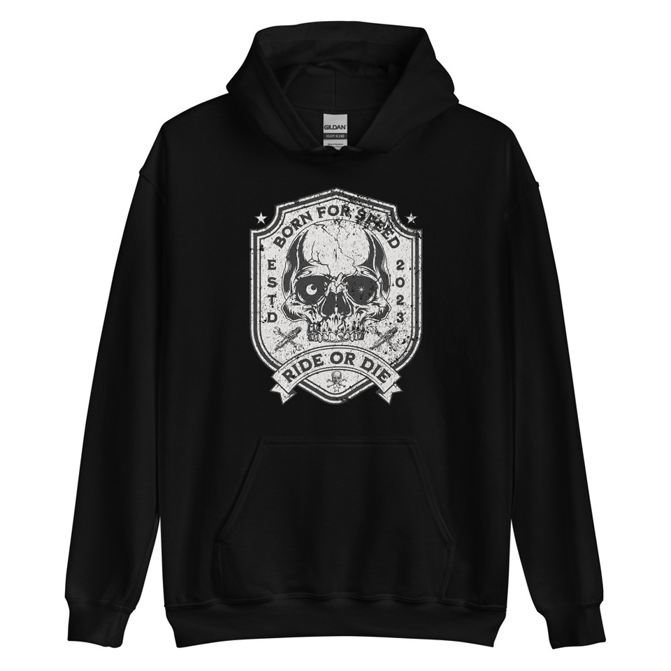 BORN FOR SPEED RIDE OR DIE Unisex Heavy Blend Hoodie
