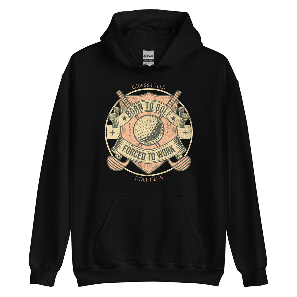 Born To Golf Unisex Heavy Blend Hoodie