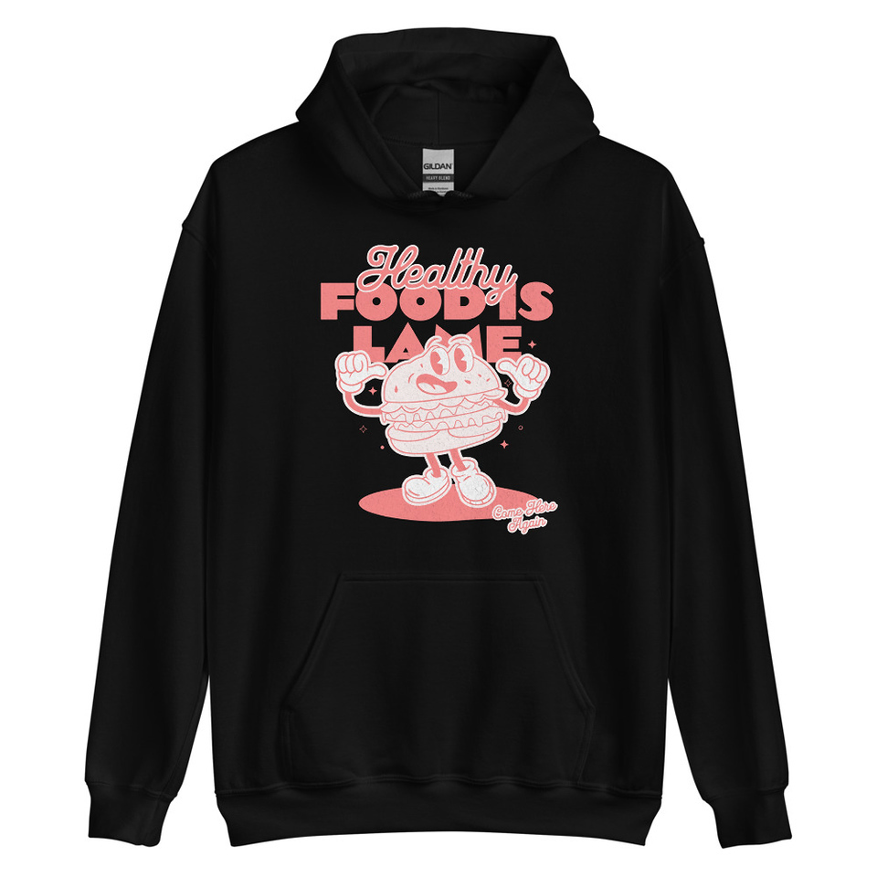 Burger Mascot Unisex Heavy Blend Hoodie