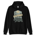 California Bear - Outdoors Wilderness Camping Hiking Unisex Heavy Blend Hoodie