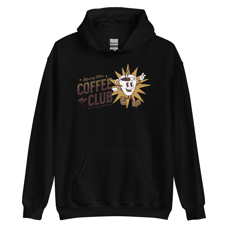 Coffee Club Unisex Heavy Blend Hoodie