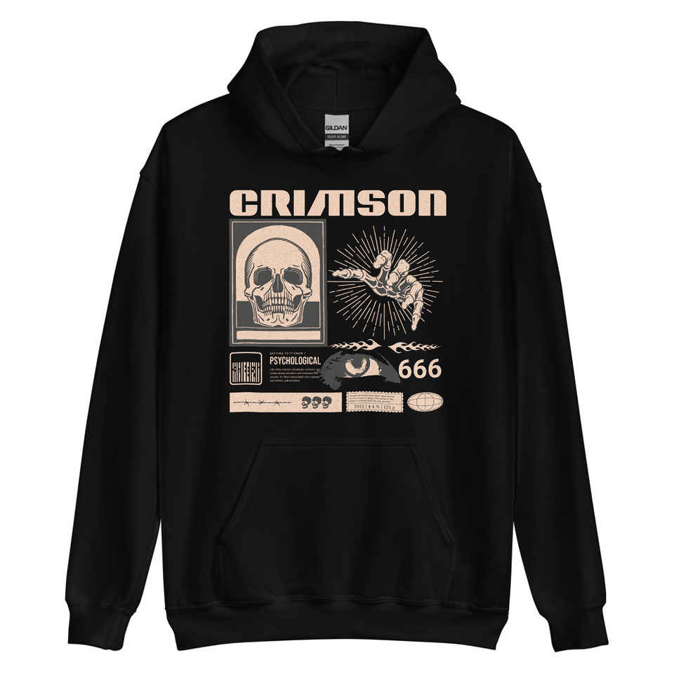 Crimson Unisex Heavy Blend Hoodie