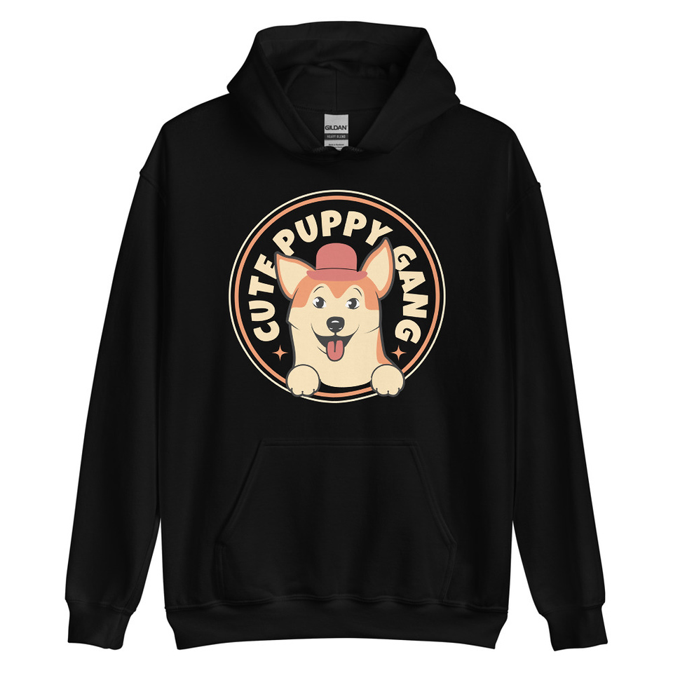 Cute Puppy Gang - Corgi Unisex Heavy Blend Hoodie