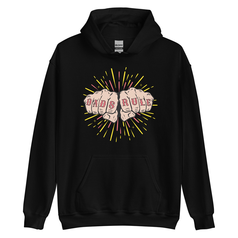 Dads Rule Unisex Heavy Blend Hoodie