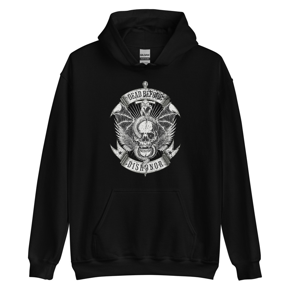 DEAD BEFORE DISHONOR Unisex Heavy Blend Hoodie