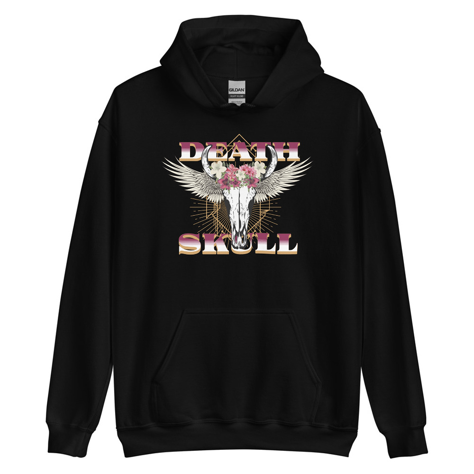 Deah Skull Unisex Heavy Blend Hoodie