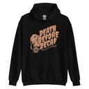 Death Before Decaf - Coffee Unisex Heavy Blend Hoodie