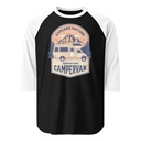 Adventure Campervan - Outdoor Unisex 3/4 Sleeve Raglan Shirt