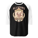 All Stars Tennis - Eagle Badge Unisex 3/4 Sleeve Raglan Shirt