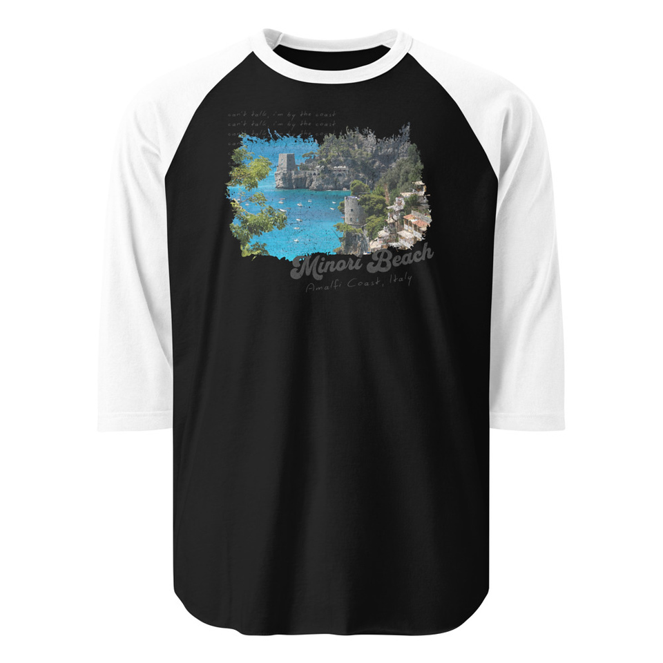 Amalfi Unisex 3/4 Sleeve Raglan Shirt