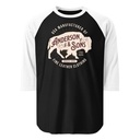 Anderson & Sons Leather Clothing - Buffalo Unisex 3/4 Sleeve Raglan Shirt