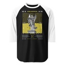 Angelic Aura Streetwear Unisex 3/4 Sleeve Raglan Shirt