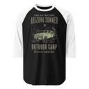 Arizona Outdoor Camp - Classic Truck Unisex 3/4 Sleeve Raglan Shirt