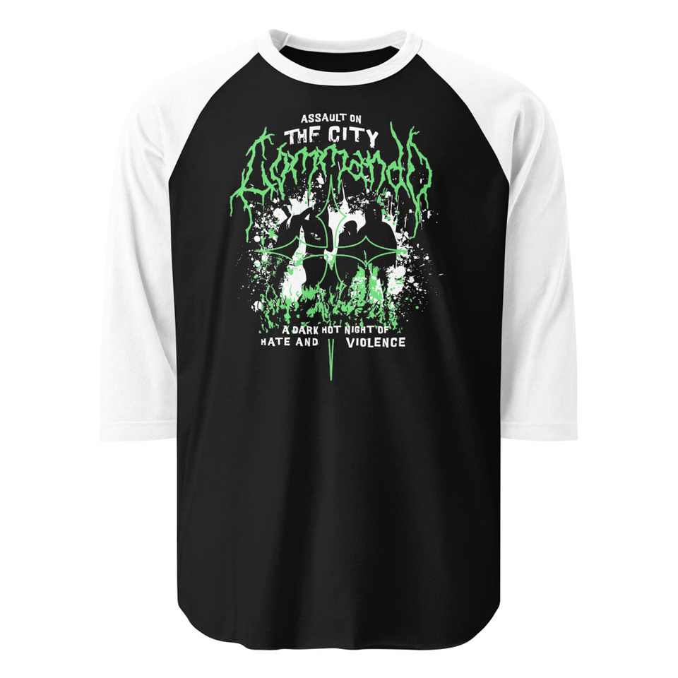 Assault on the City Unisex 3/4 Sleeve Raglan Shirt