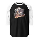 Astrocat - Retro graphic Unisex 3/4 Sleeve Raglan Shirt