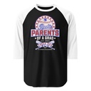 Baseball Mom Of A Graduate Unisex 3/4 Sleeve Raglan Shirt