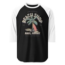Beach Shop Unisex 3/4 Sleeve Raglan Shirt