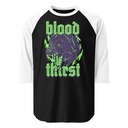 Blood Thirst - Neon Dog Unisex 3/4 Sleeve Raglan Shirt