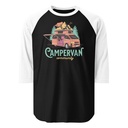 Campervan Community - Outdoor Adventure Unisex 3/4 Sleeve Raglan Shirt