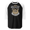 Camping Emblem Unisex 3/4 Sleeve Raglan Shirt