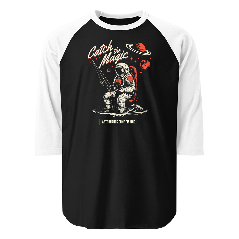 Catch the Magic Unisex 3/4 Sleeve Raglan Shirt