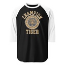 CHAMPION TIGER NYC Unisex 3/4 Sleeve Raglan Shirt