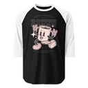 Coffee Break Mascot Unisex 3/4 Sleeve Raglan Shirt