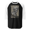 Conquerors Unisex 3/4 Sleeve Raglan Shirt