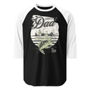 Coolest Dad Unisex 3/4 Sleeve Raglan Shirt