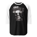 Crazy World Unisex 3/4 Sleeve Raglan Shirt