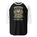 Death Certain and Unexpected Unisex 3/4 Sleeve Raglan Shirt