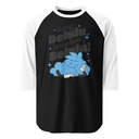 Delulu is the Solulu! - Typographic Cartoon Streetwear Unisex 3/4 Sleeve Raglan Shirt