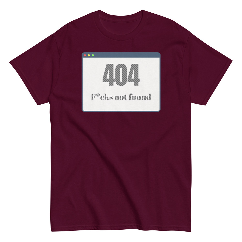 404 Unisex Classic Tee