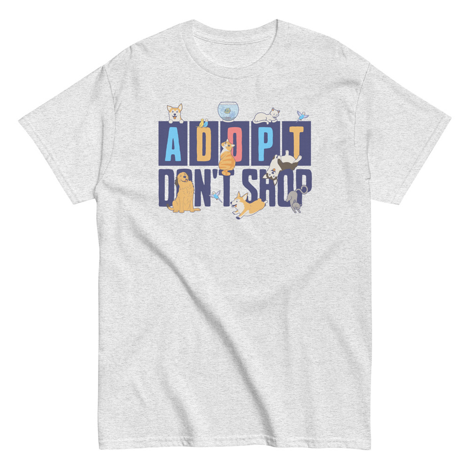 Adopt a Pet - Cute Animal Unisex Classic Tee