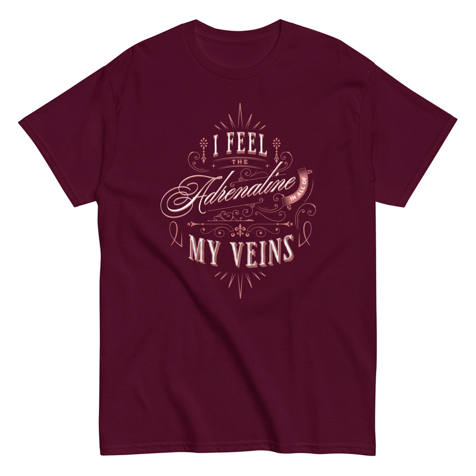 Adrenaline in my Veins - Victorian Unisex Classic Tee