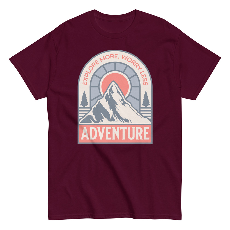 Adventure - Mountain Climbing Unisex Classic Tee