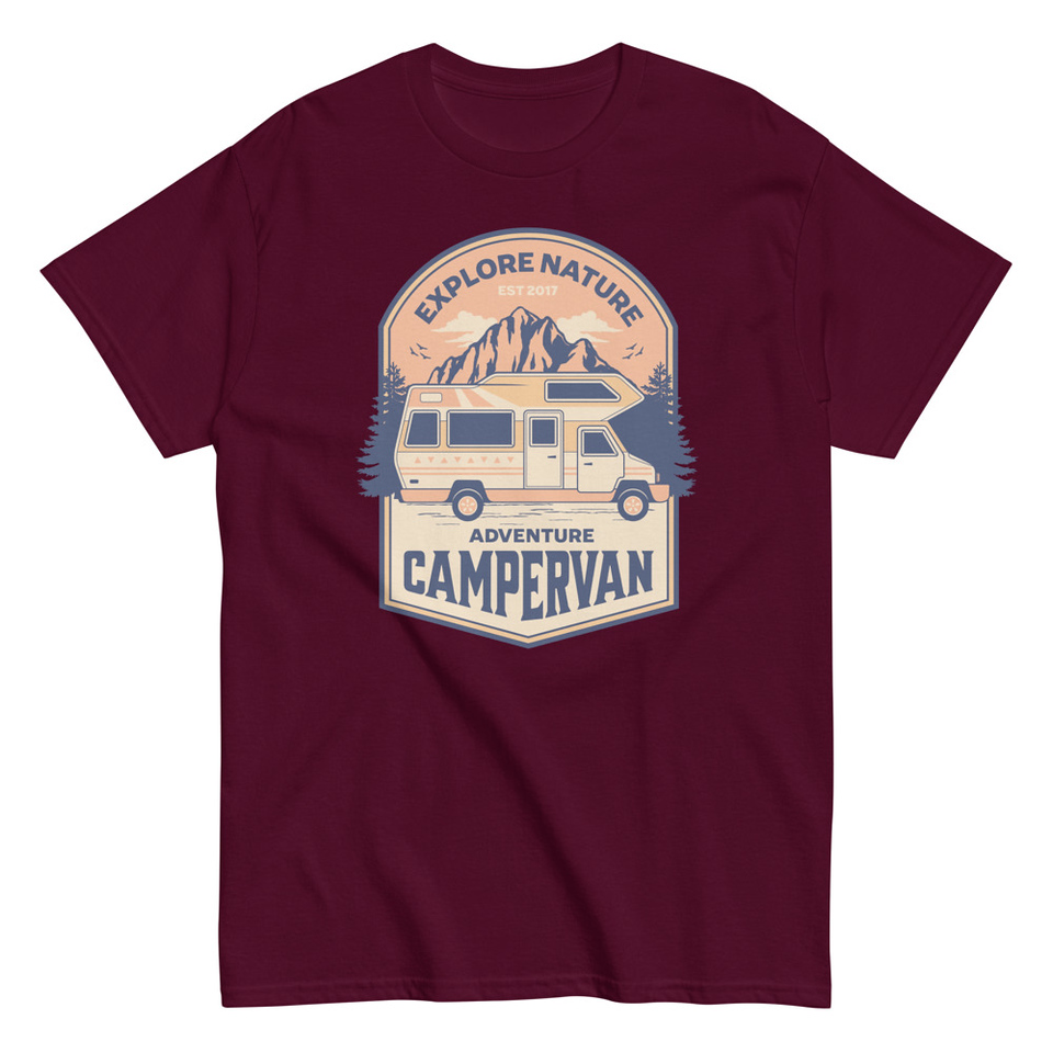 Adventure Campervan - Outdoor Unisex Classic Tee