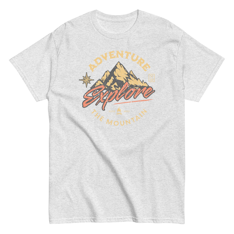 Adventure Explore The Mountain Unisex Classic Tee