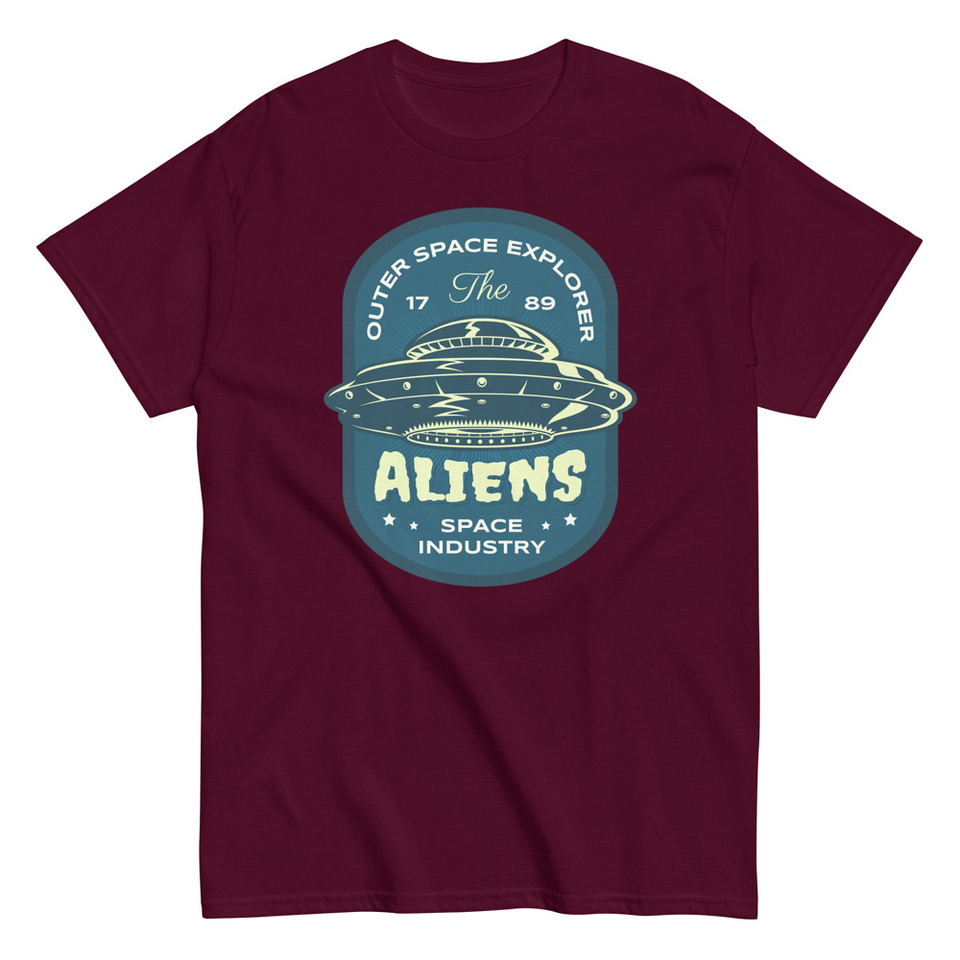 Aliens Outer Space Explorer - UFO Unisex Classic Tee