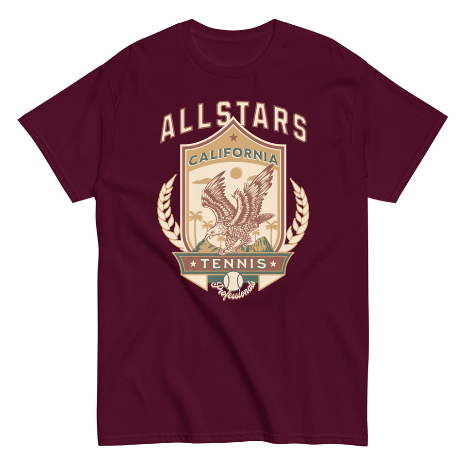 All Stars Tennis - Eagle Badge Unisex Classic Tee