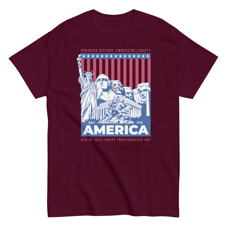 AMERICA (2) Unisex Classic Tee