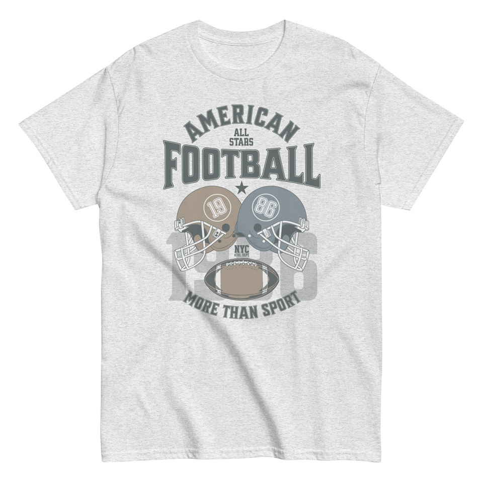 American All Star Football - Sports Helmet Unisex Classic Tee