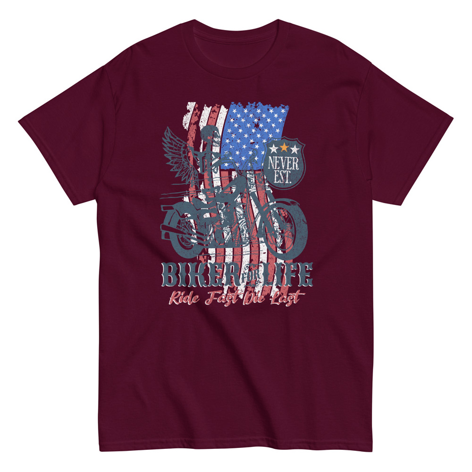 American Biker for Life Unisex Classic Tee